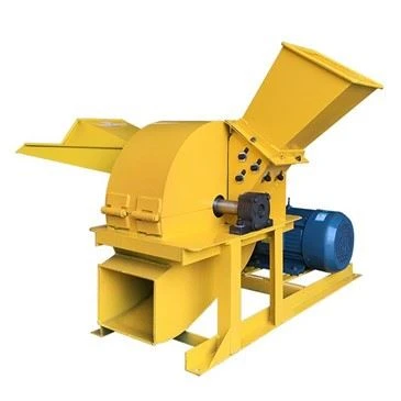 500KG-Small Diesel Engine Log Wood Waste Chip Crusher Shredder Machine