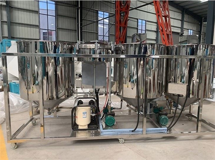 Refined Sunflower Oil Equipment