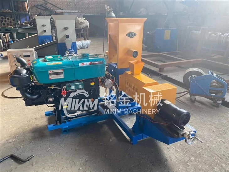 Feed Pellet Extruder Floating Fish Food Machine