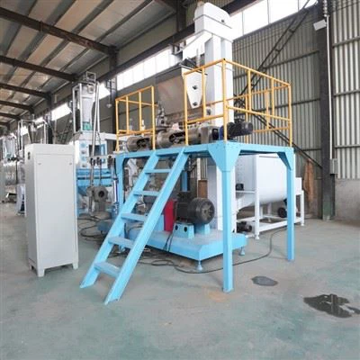 Floating Fish Feed Pellet Making Extruder Machine