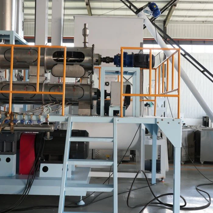 Twin Screw Floating Fish Feed Extruding high quality