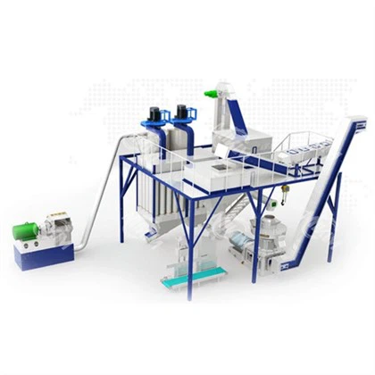 Лінія деревних пелет з приводом від вала відбору потужності