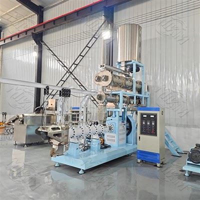 Twin-Screw Floating Fish Feed Extruder Machine Twin-Screw Floating Fish Feed Extruder Machine